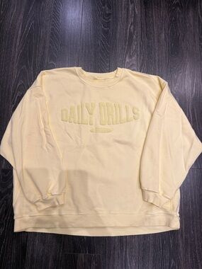 Daily Drills Sport Monochrome Crewneck
